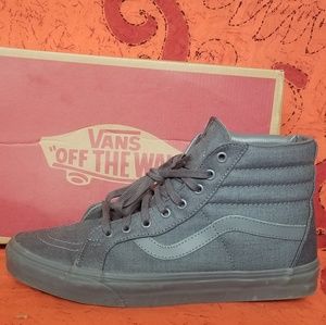 Vans Sk8 Hi Grey Men's 11/Women's 12-12 1/2 RARE